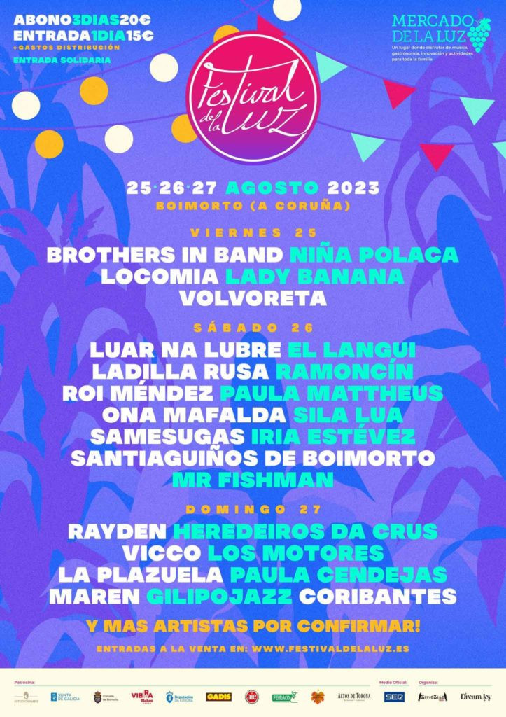 ¡Conoce el impresionante cartel del Festival da Luz 2024! Festival